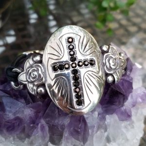 Brighton Cross & Rose's Bracelet 8"